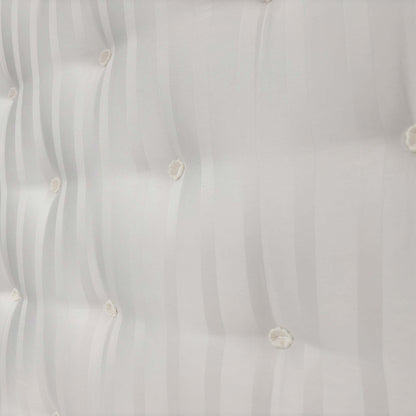 Close-up of the hand-tufted surface detailing, highlighting the reinforced construction and high-quality fabric texture.