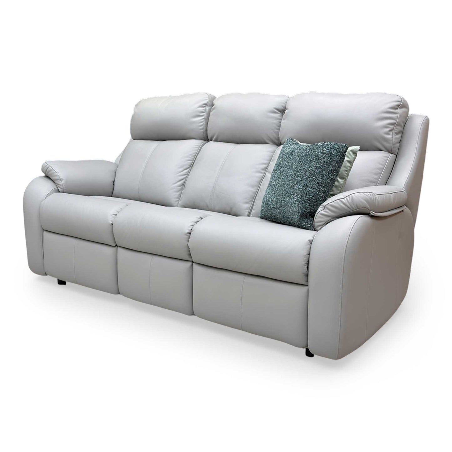 Side profile of the 'Kingsbury' sofa, showing the supportive high back and sleek arm design.
