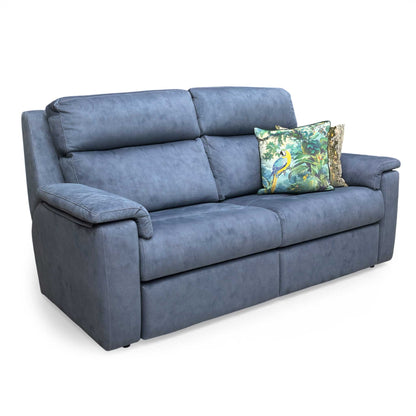 G-Plan ‘Thornbury’ Stingray Indigo Velvet Static 3 Seater Sofa