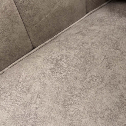 ‘Mariah’ Dapple Velvet Cream-Tri No Insert Velvet Classic Back Armchair