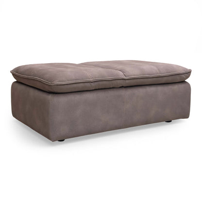 ‘Starlight Express’ Dark Chocolate Velvet Chair Storage Footstool