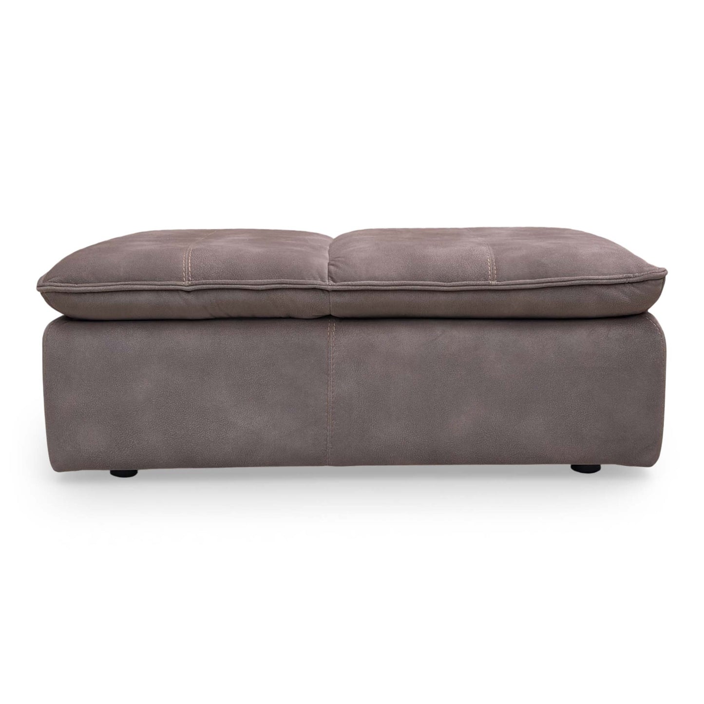 ‘Starlight Express’ Dark Chocolate Velvet Chair Storage Footstool