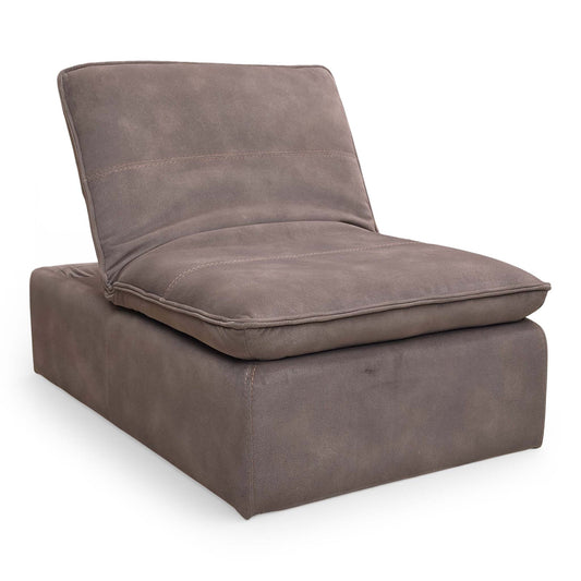 ‘Starlight Express’ Dark Chocolate Velvet Chair Storage Footstool