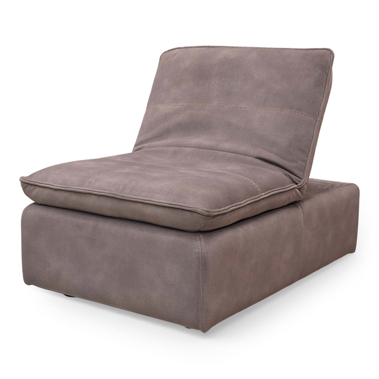 ‘Starlight Express’ Dark Chocolate Velvet Chair Storage Footstool