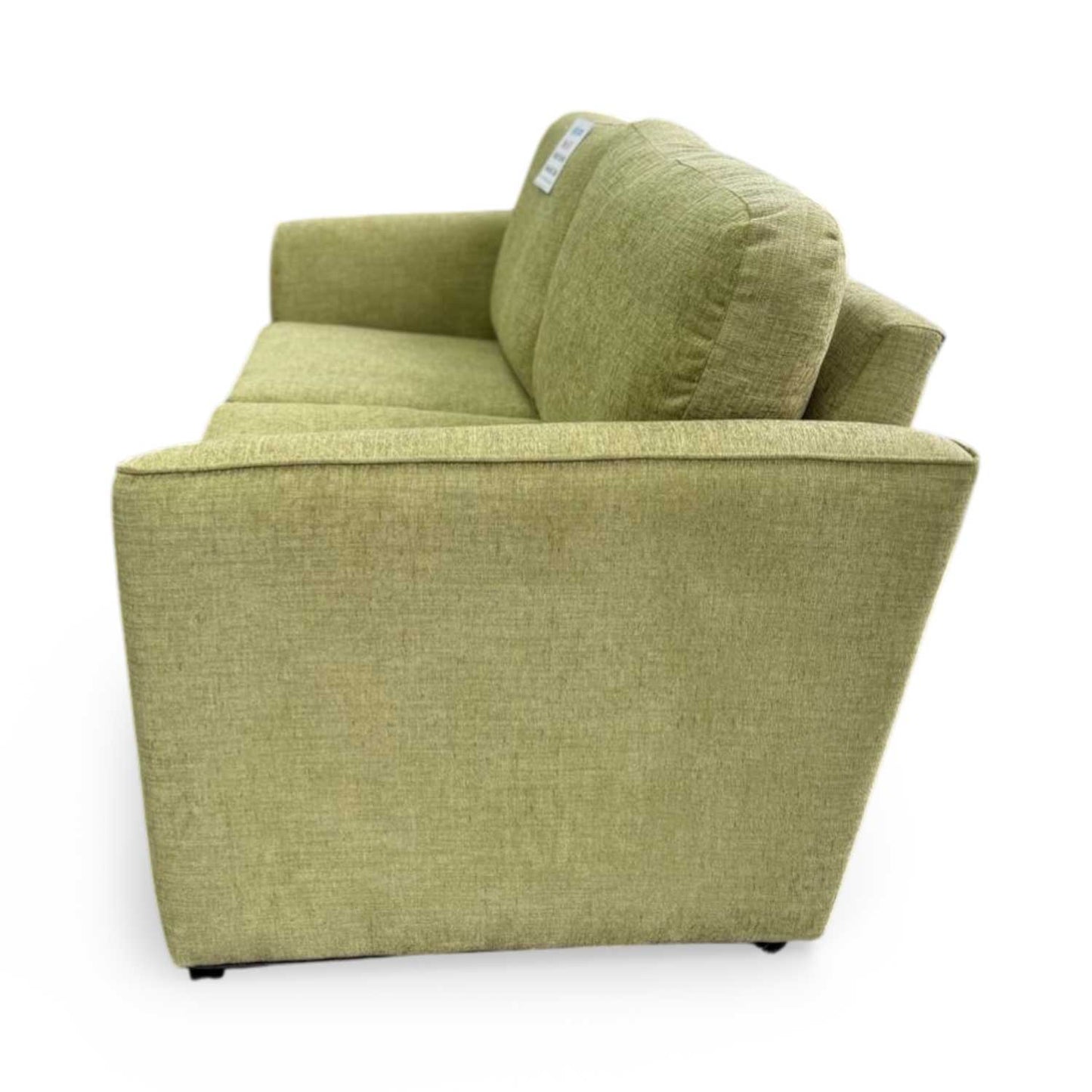 Rear view of the ‘Stamford’ 3-seater sofa, showcasing the clean lines and sturdy frame construction.