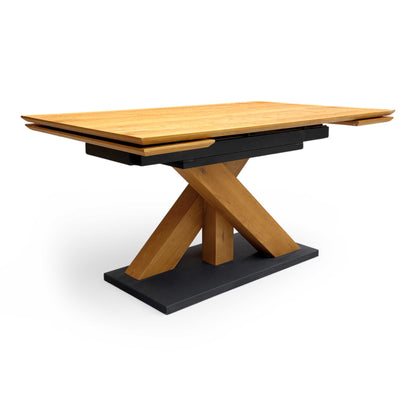 ‘Aydin’ Solid Oak 150cm Extending Dining Table