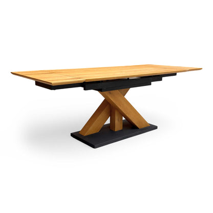‘Aydin’ Solid Oak 150cm Extending Dining Table
