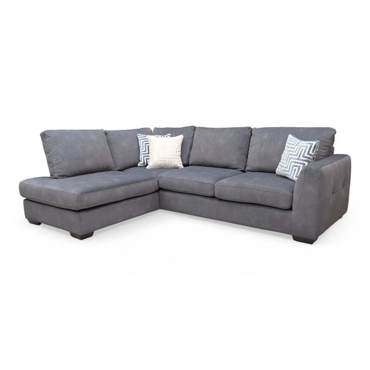 Side profile of the chaise end, showing the 190cm depth and the "Dinky" range's signature compact yet comfortable silhouette.