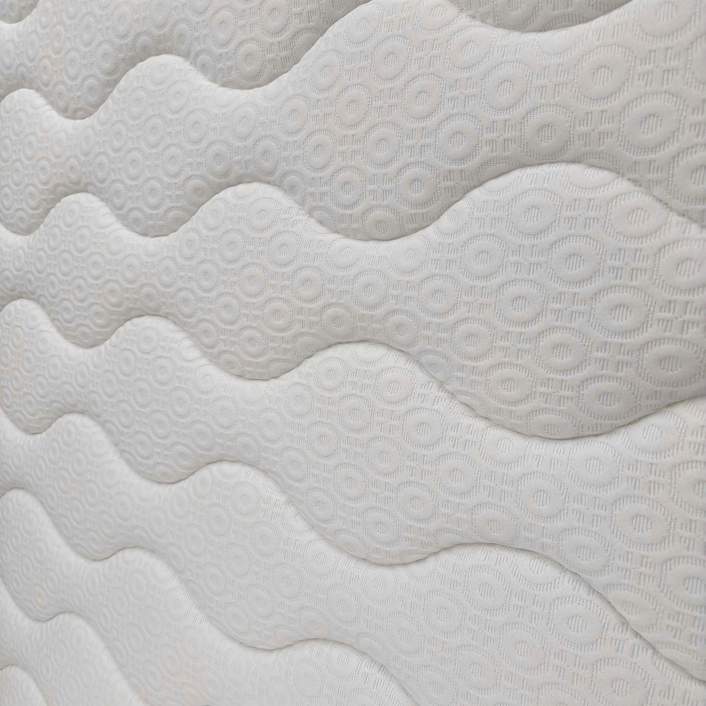 Close-up of the mattress corner, featuring the Silentnight branding and Mirapocket spring technology label.