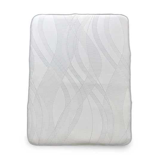 Full view of the Silentnight Hybrid 1200 mattress, highlighting the breathable materials used to enhance airflow and temperature regulation