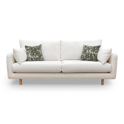 Front shot of the armrest and cushion stitching, reflecting the high-quality Sofology craftsmanship.