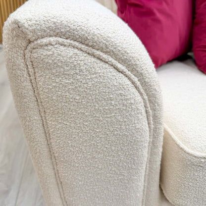 Angled view of the left-hand facing chaise, demonstrating the sofa's functional corner design for modern living rooms.