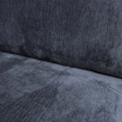 Detailed view of the open-end chaise section of the Chelsea sofa, emphasizing the deep seating area and high-quality upholstery.