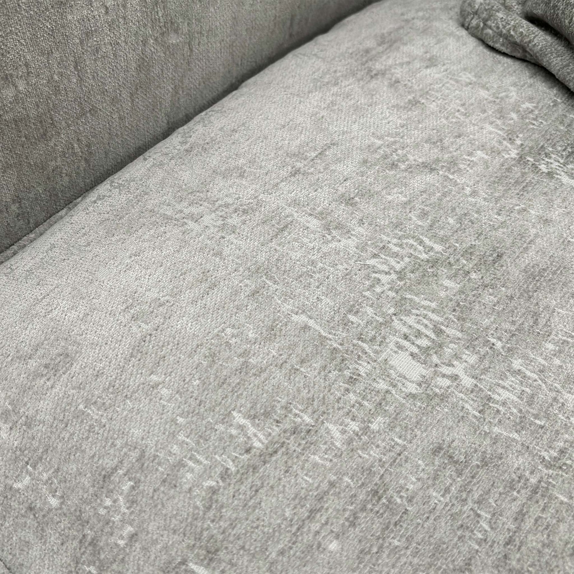 Close-up of the Meridian Truffle soft weave fabric, emphasizing the rich texture and durable quality of the material.