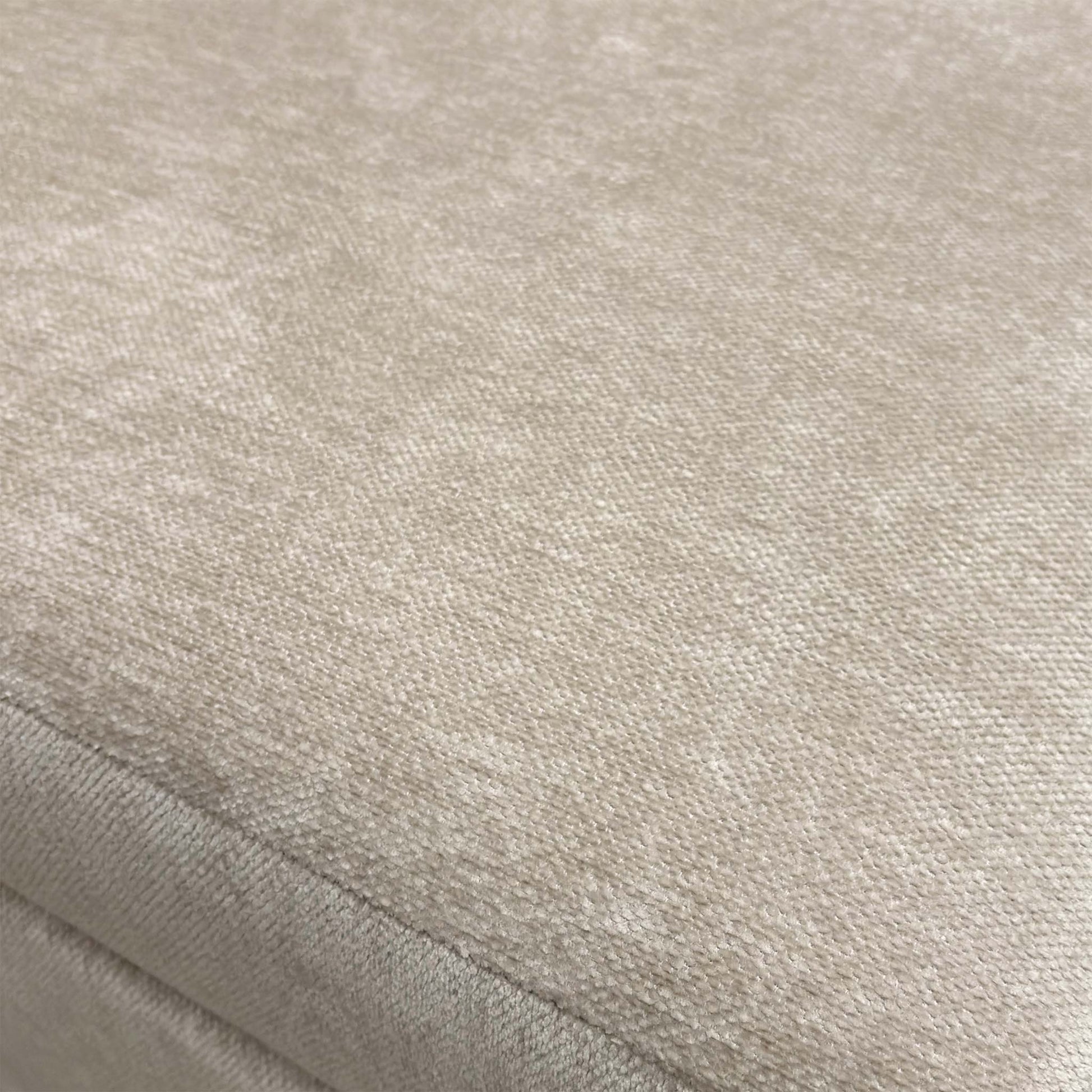 Close-up of the Truffle Derwent soft weave fabric, detailing the durable textile and premium finish.
