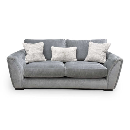View of the 'Aphrodite' sofa in a stylish living room setting, emphasizing its elegant silhouette.