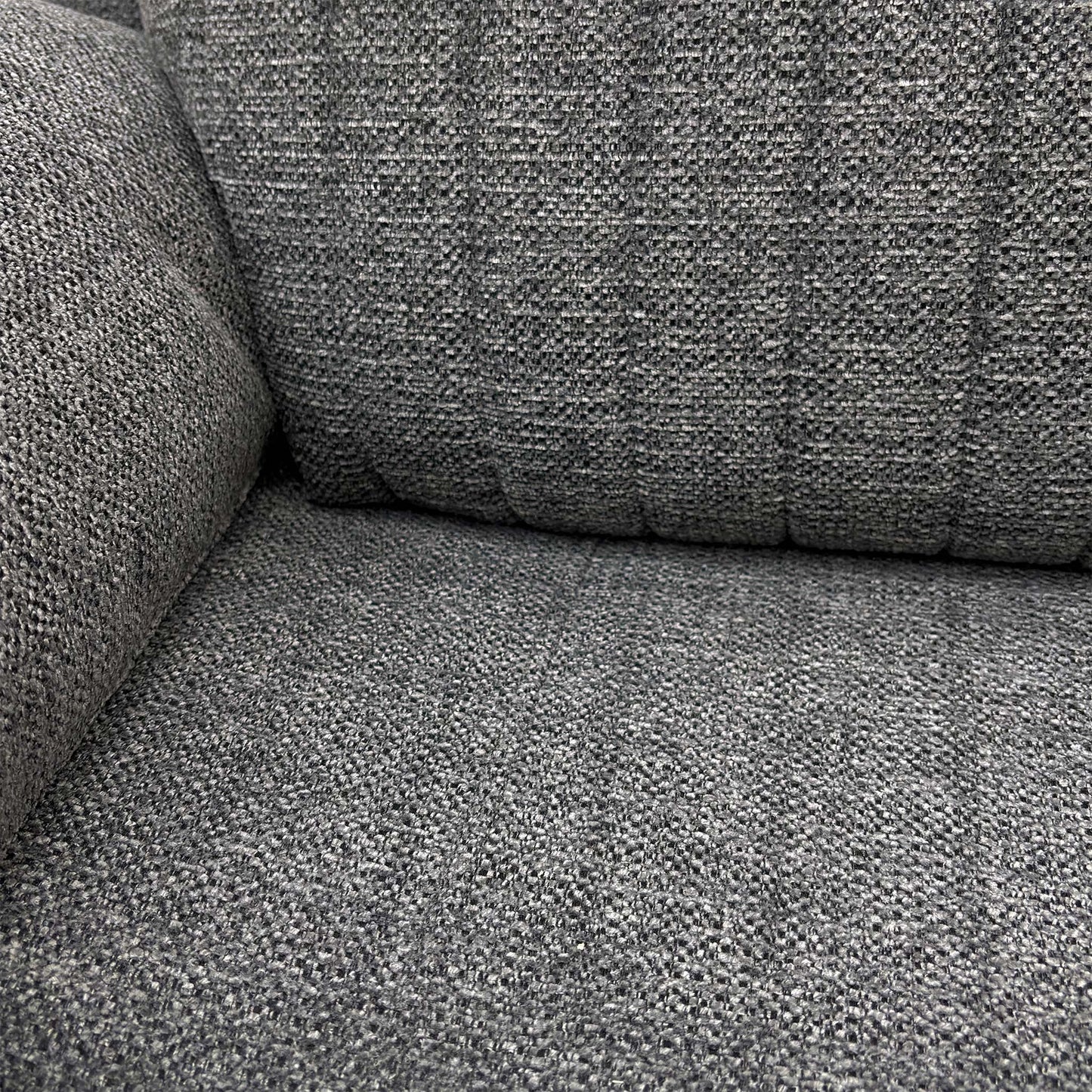 ‘Brystol' Dark Grey Woven Fabric Power Recliner Chair