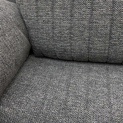 ‘Brystol' Dark Grey Woven Fabric Power Recliner Chair