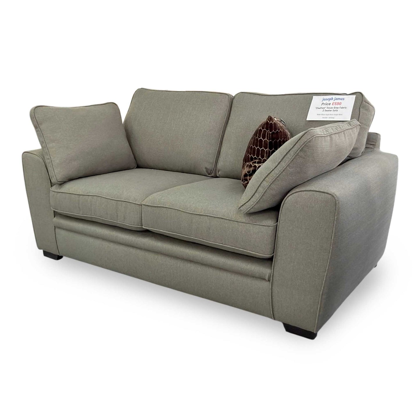 'Chalfont' 2 Seater Sofa Texas Grey