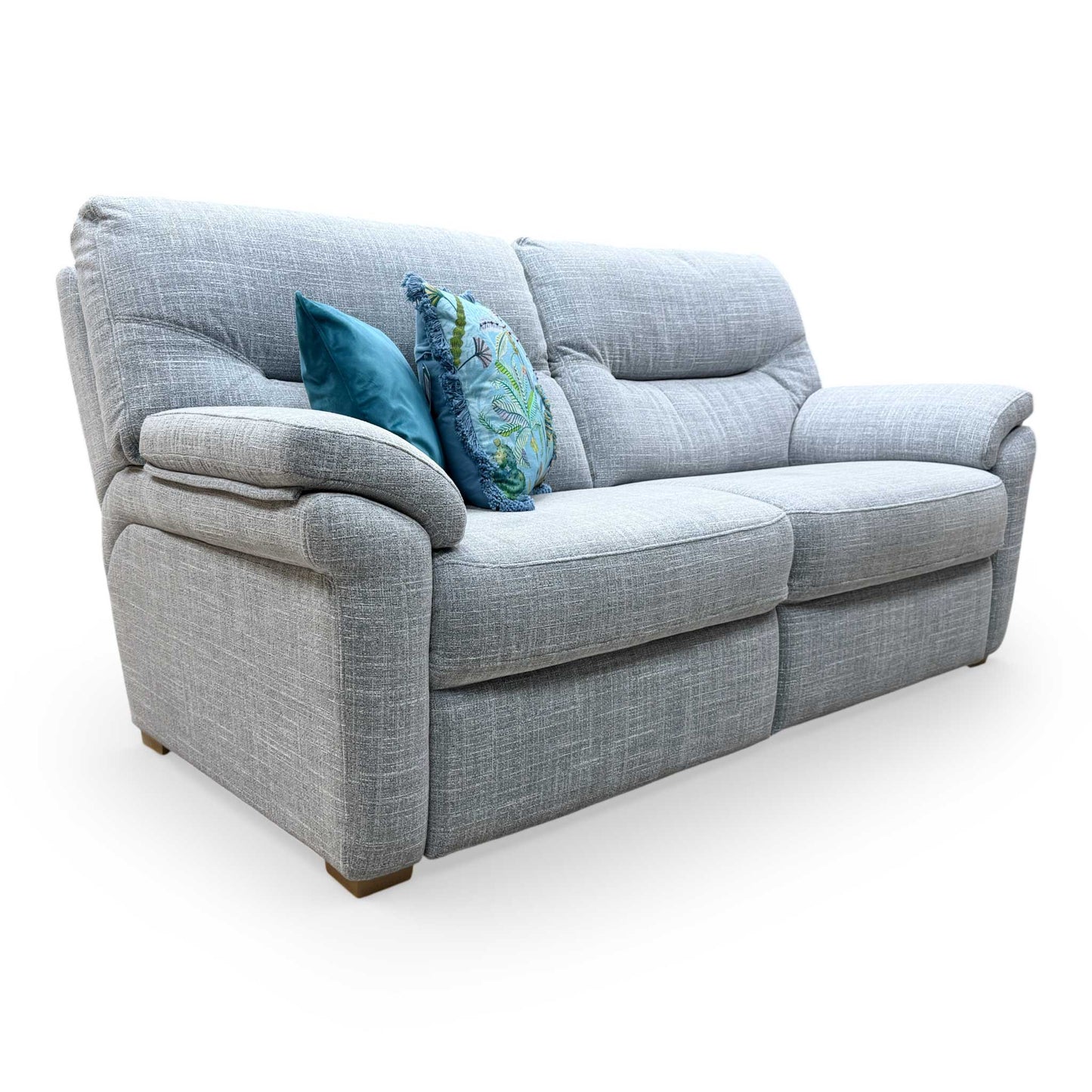 Side profile view of the ‘Seattle’ B932 sofa showcasing the deep seating and supportive backrest design.
