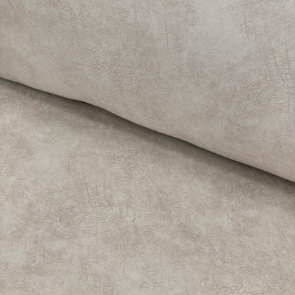 Detailed shot of the luxurious dapple cream velvet fabric with its unique marble-patterned texture.