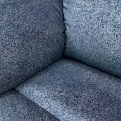 G Plan 'Kingsbury' A125 Stingray Indigo Velvet Large Lift and Rise Recliner Chair – view 10