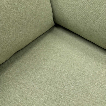 Close-up shot of the premium sage green Cambridge fabric, showing the durable weave and textured finish.