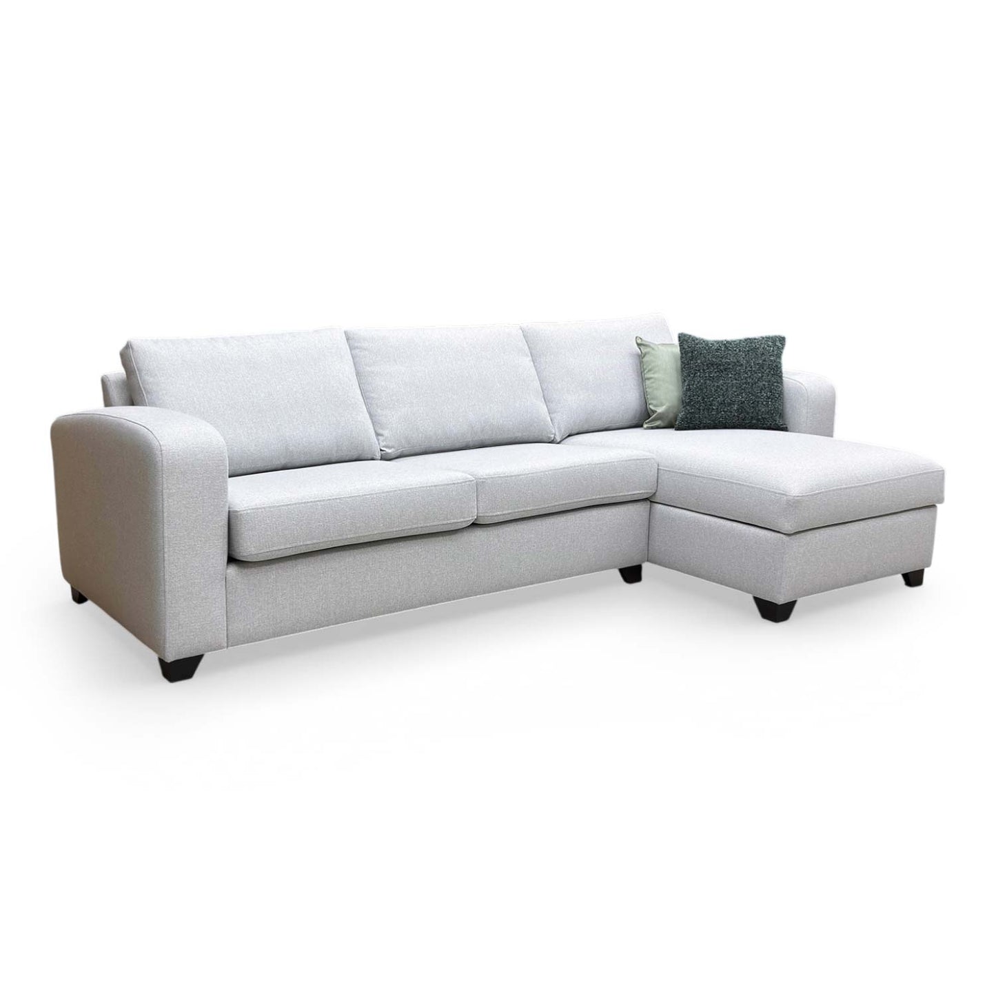 Detail of the stitching and tailoring on the seat cushions, reflecting the premium craftsmanship.