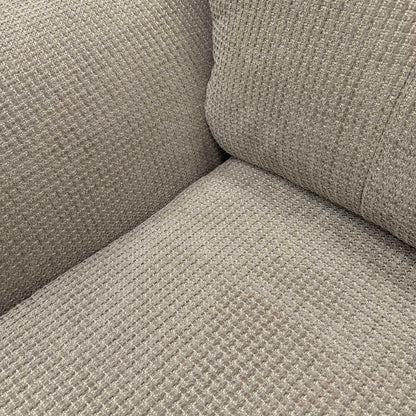 Close-up of the Mink plain woven fabric, showcasing the refined texture and durable quality of the textile.