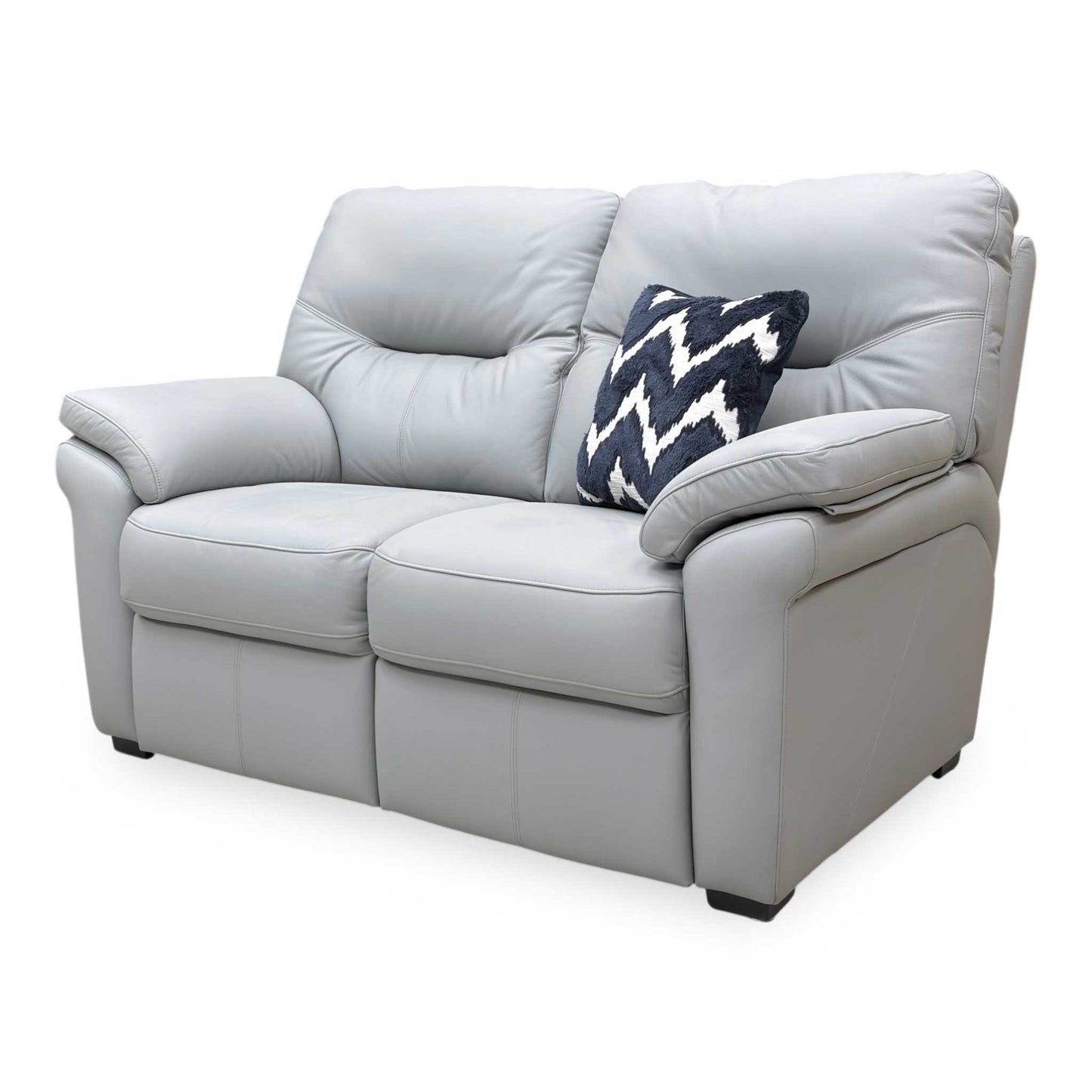 Side profile of the G Plan Seattle sofa, showing the clean lines and tapered wooden leg design.