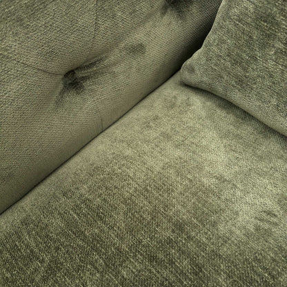 ‘Palace' Derwent Moss All Over Fabric Classic Back Chairs - Set of 2 Furniture Village