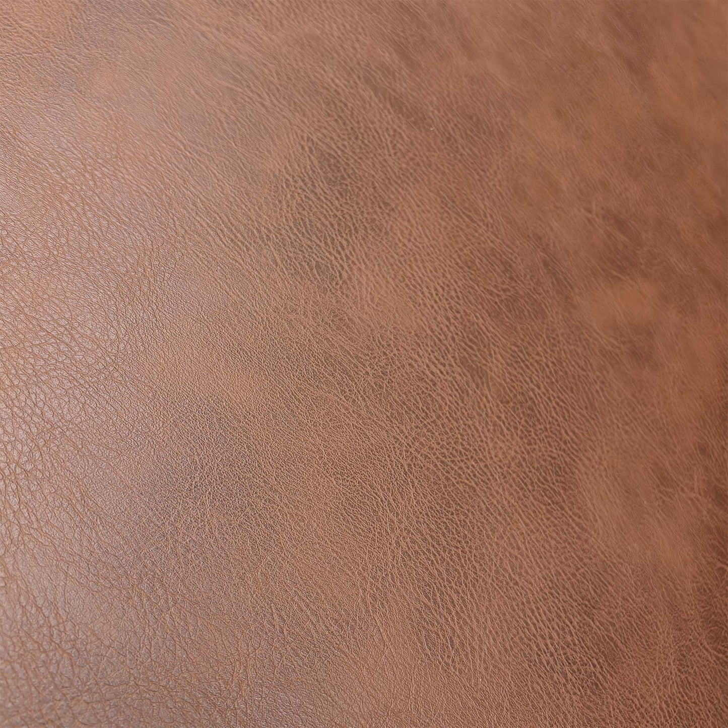 ‘Venus' Tan Faux Leather Left Hand Facing Corner Bench