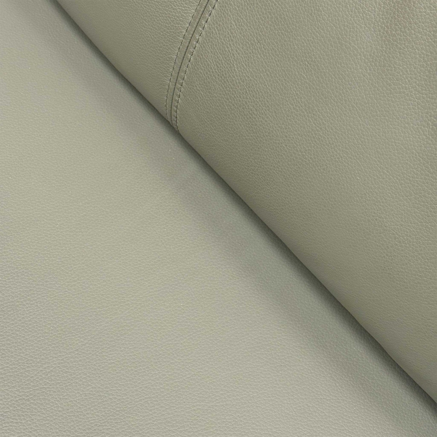 Detailed shot of the Cambridge Olive leather grain, showcasing the natural texture and high-quality stitching.