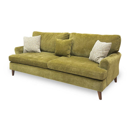 Side view of the Jackson sofa highlighting its clean lines and deep-seated silhouette.