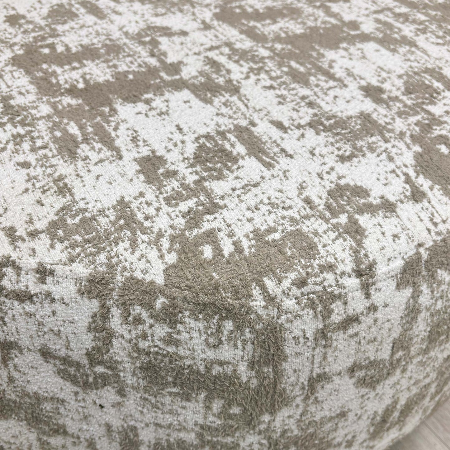 Close-up of the Kai Mocha fabric, highlighting the rich brown tones, durable woven texture, and soft-touch quality of the material.