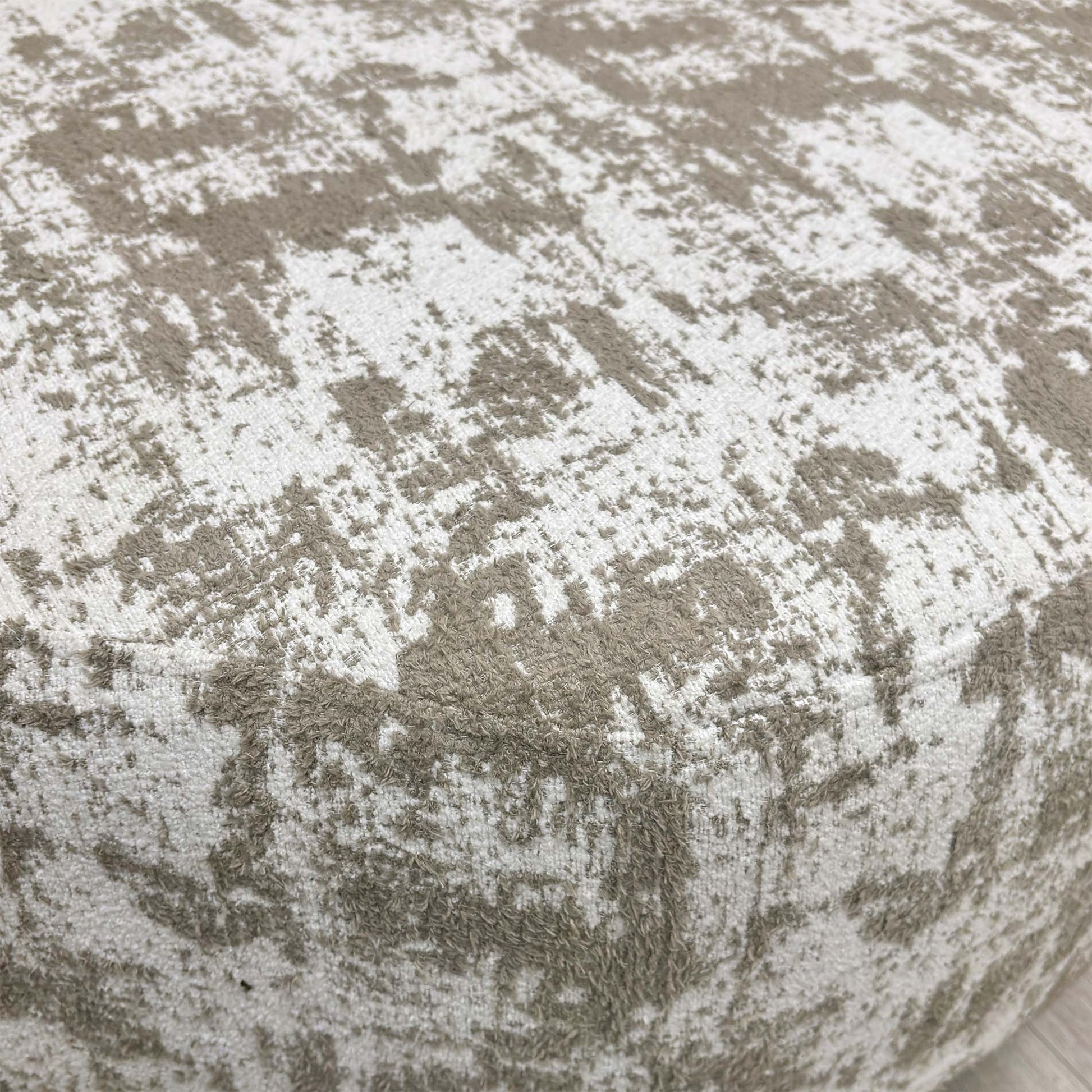 Close-up of the Kai Mocha fabric, highlighting the rich brown tones, durable woven texture, and soft-touch quality of the material.