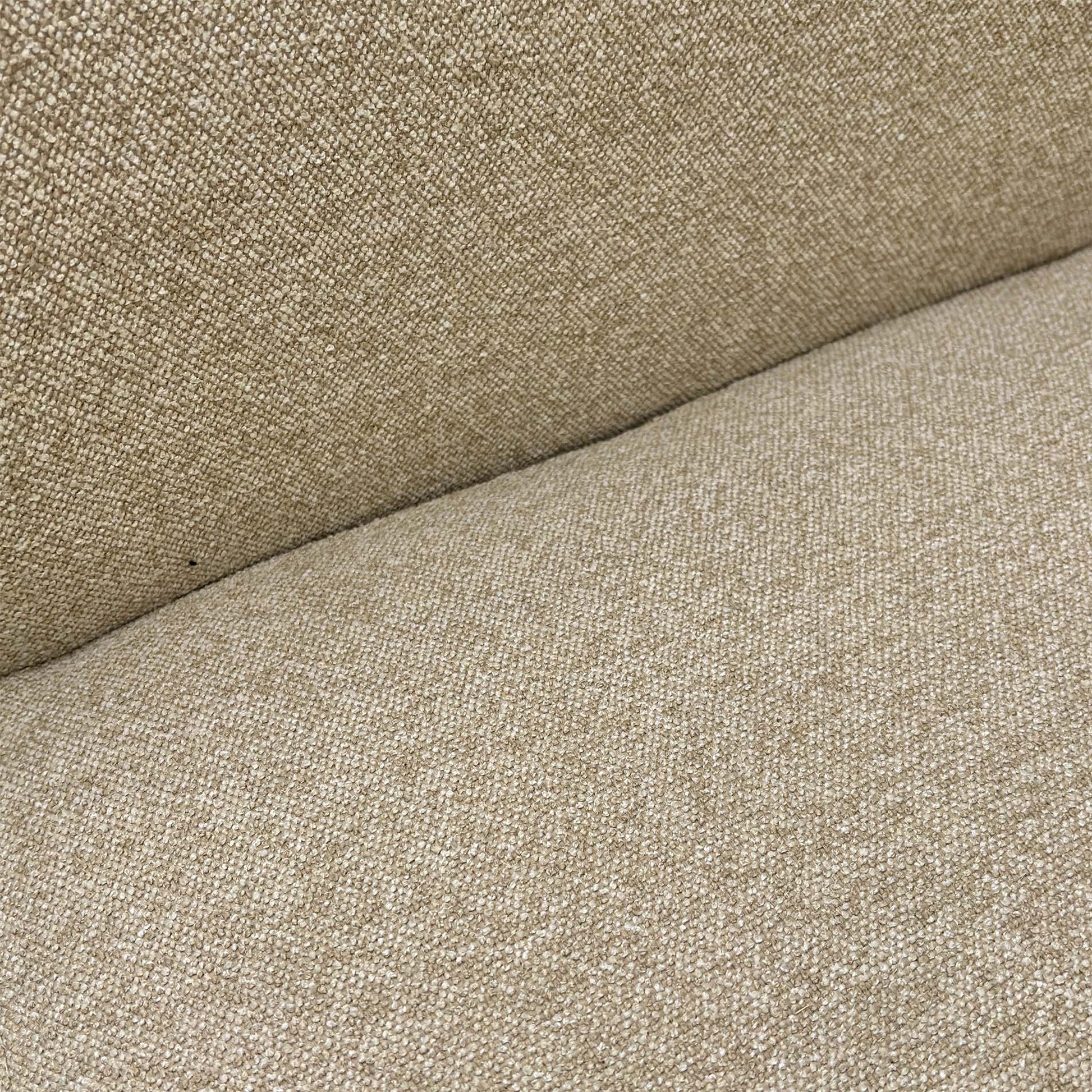 Close-up of the Neutral woven fabric, highlighting the durable multi-tonal weave and the premium, soft-touch finish.