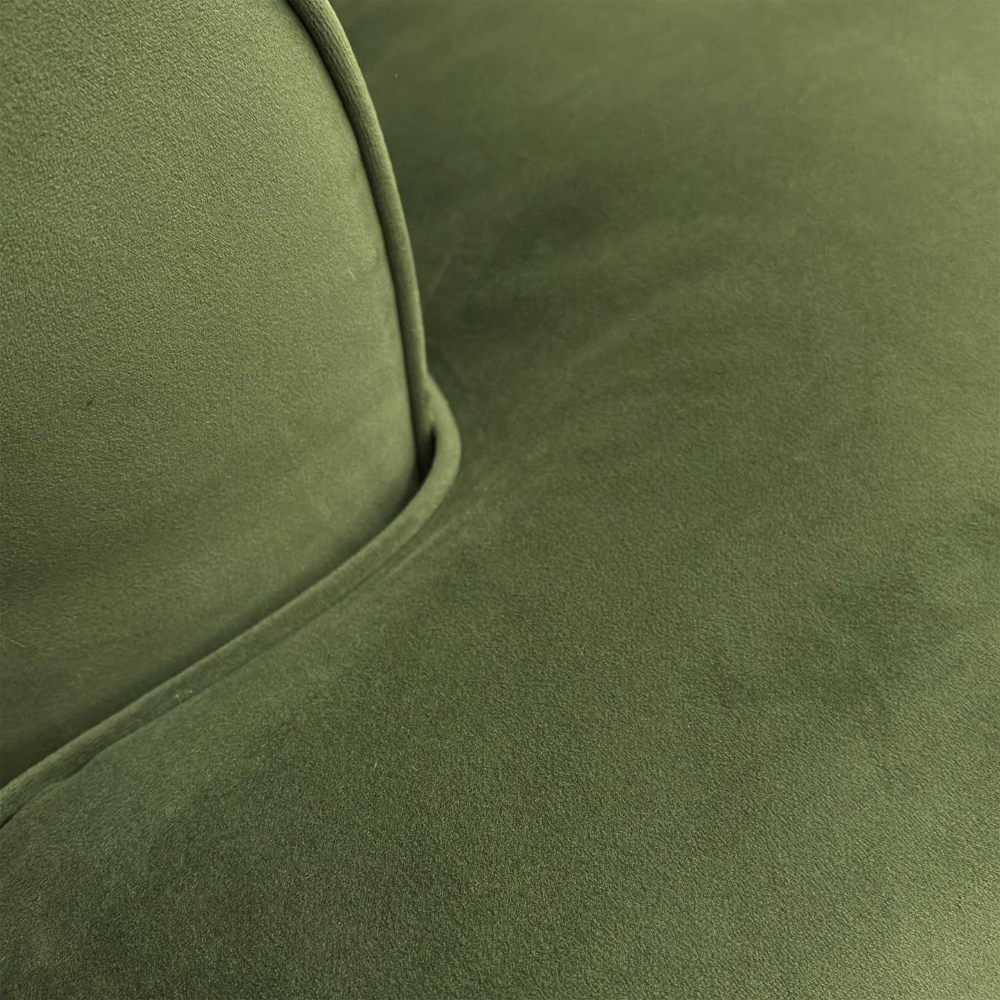 The Lounge Co. ‘Bronwyn’ Woo16 Woodland Moss Green Velvet 3 Seater Classic Back Sofa