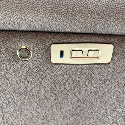 Detail shot of the soft curves and superb cushioning of the Seattle A124, designed for a medium comfort level sit.