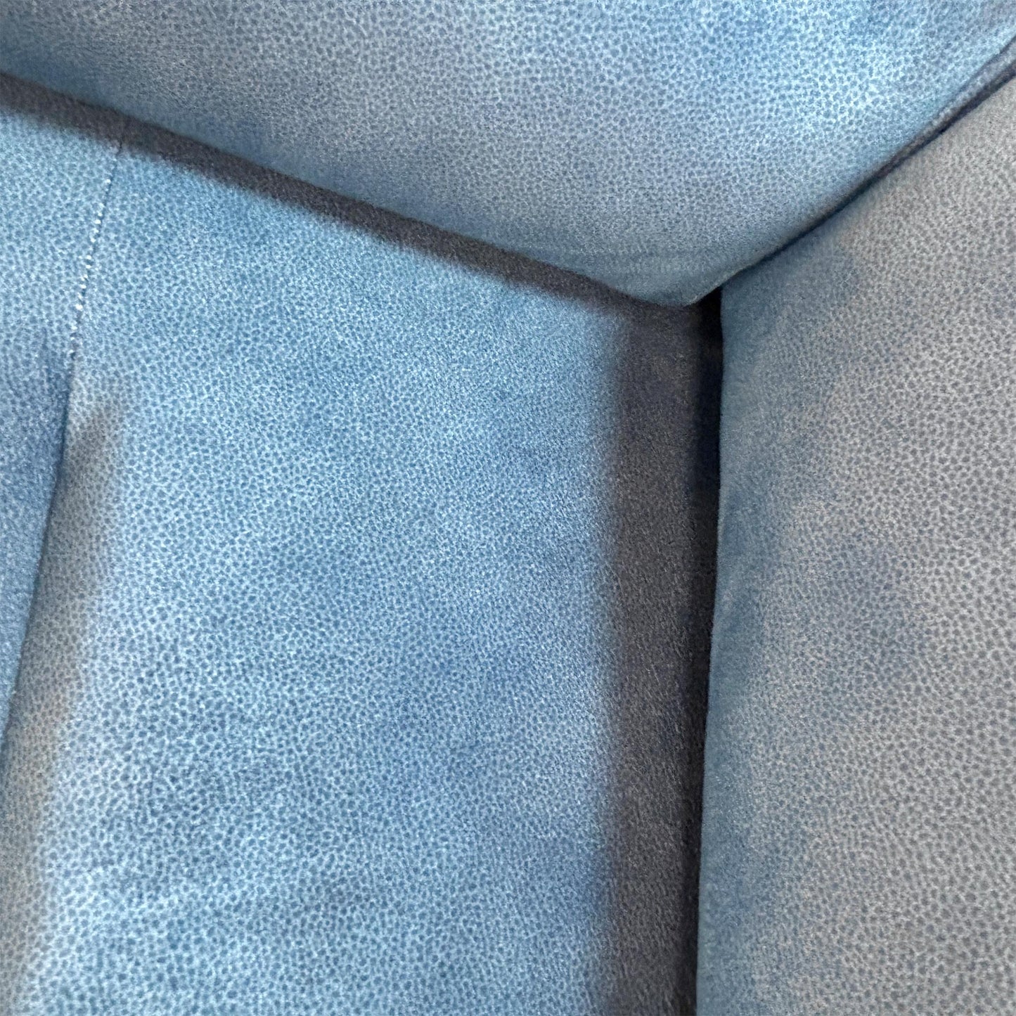 G Plan ‘Thornbury’ A125 Stingray Indigo Velvet 3 Seater Power Recliner Sofa with Power Headrest and Power Lumbar + Power Chair