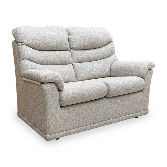 G Plan ‘Malvern’ Taupe Woven Fabric 2 Seater Sofa