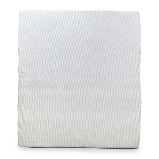 Full view of The Emma ‘Original’ Super King mattress, featuring a sleek grey and white removable cover and a triple-layer foam construction.