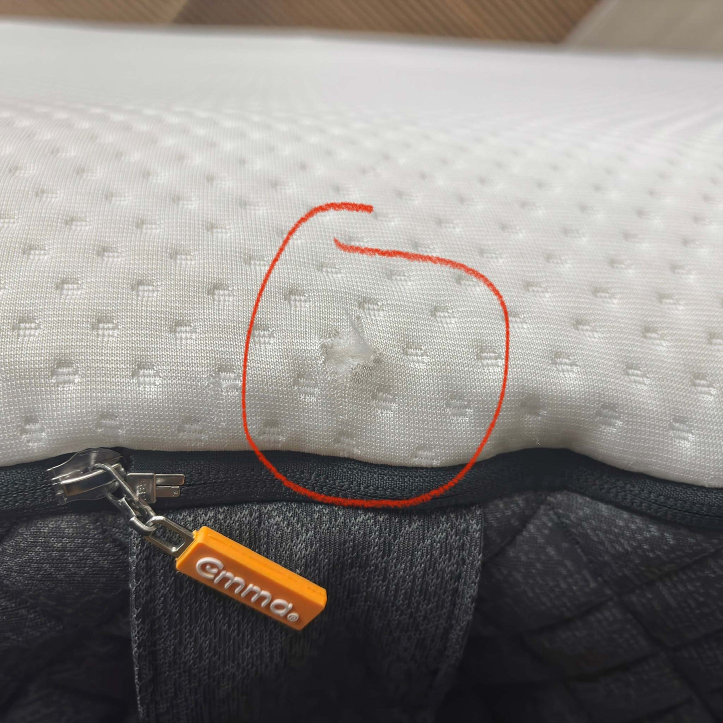 Emma Mattress Original Hypoallergenic Spring Free Foam Mattress with X-Shape Stitching - King