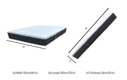Emma Mattress Original Hypoallergenic Foam Mattress - King Furniture Village