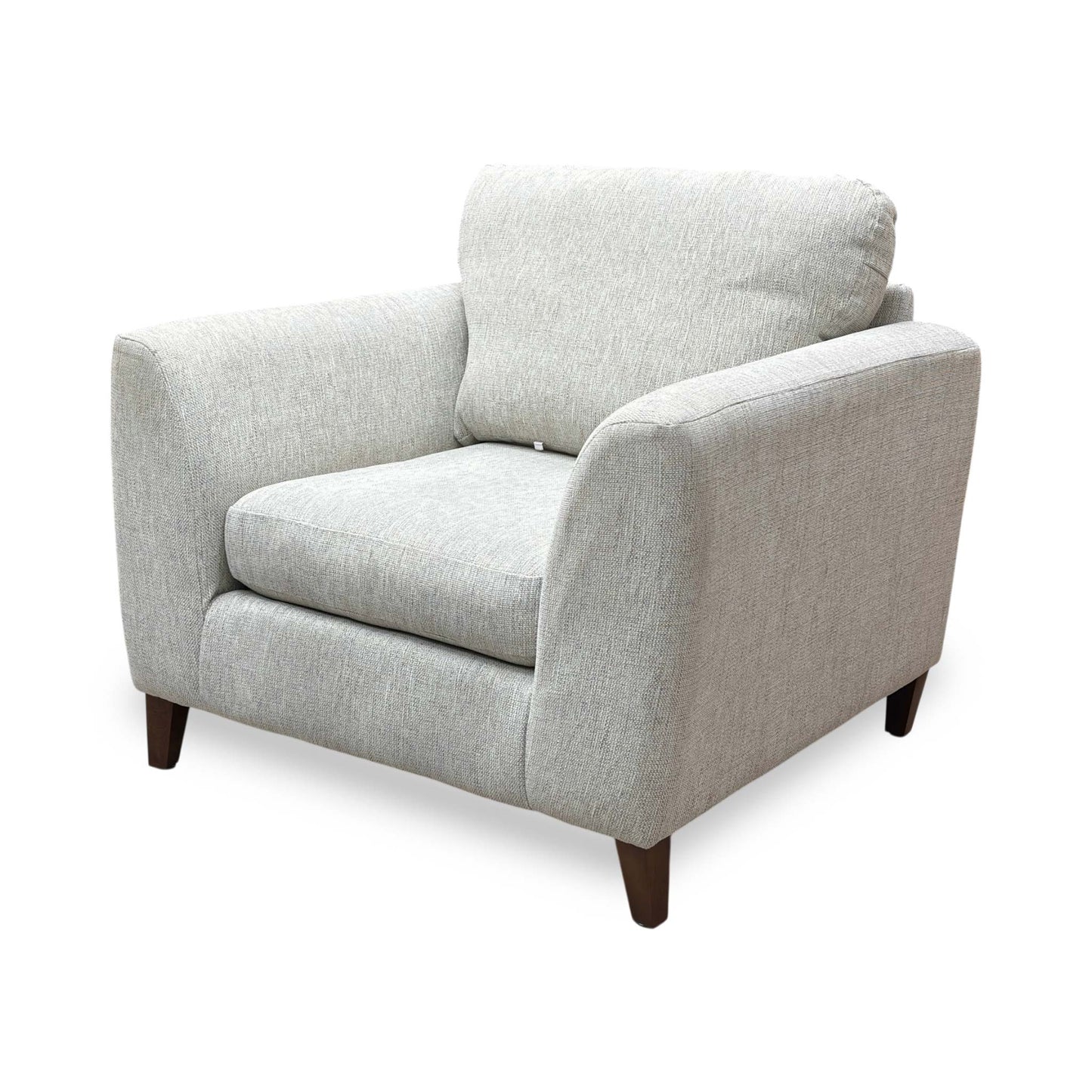 ‘Pippa’ Spring Sea Grey Sky Wd Ft Woven Fabric Chair