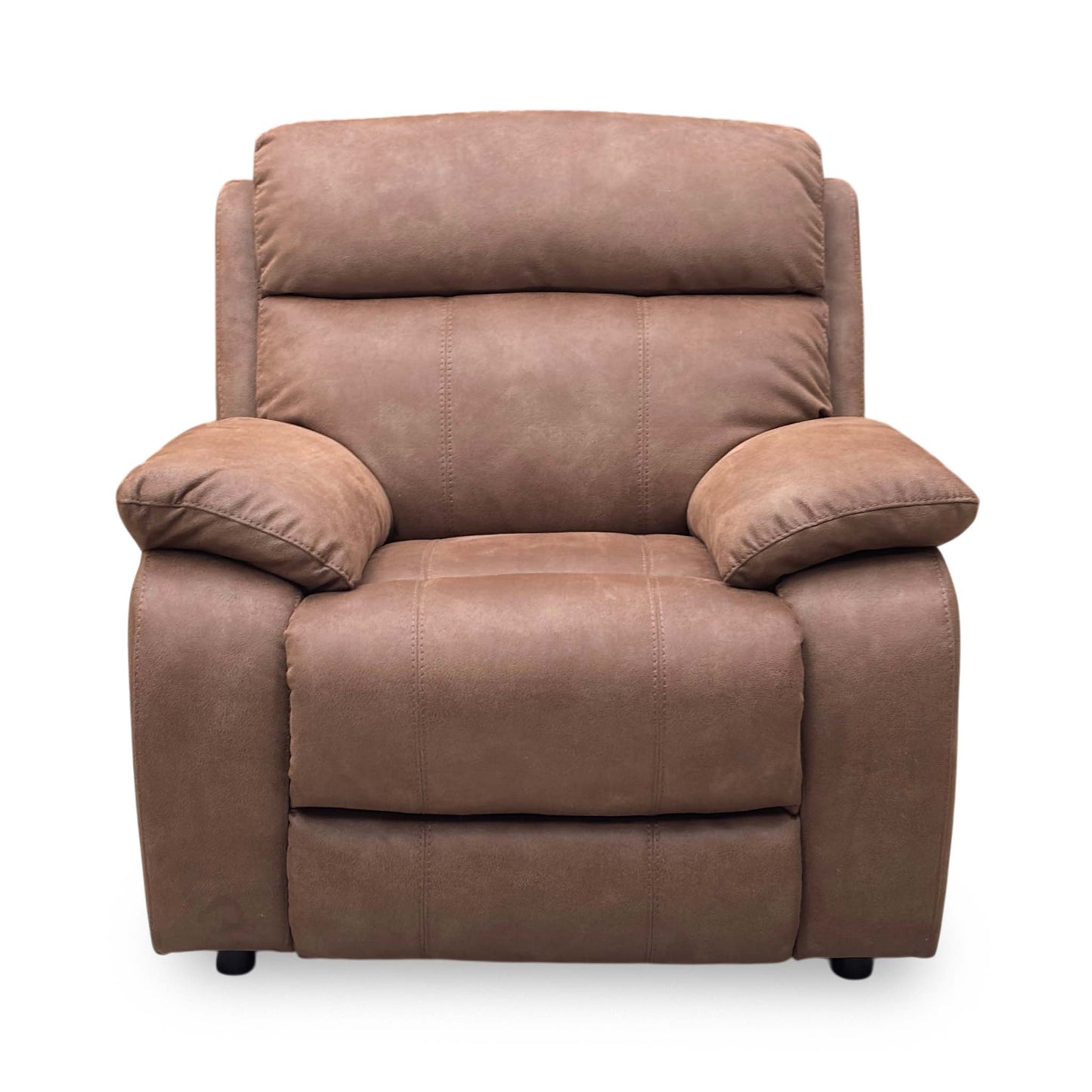 ‘Moreno' Bfa-Blj-R05 Hazelnut Suede Fabric Armchair