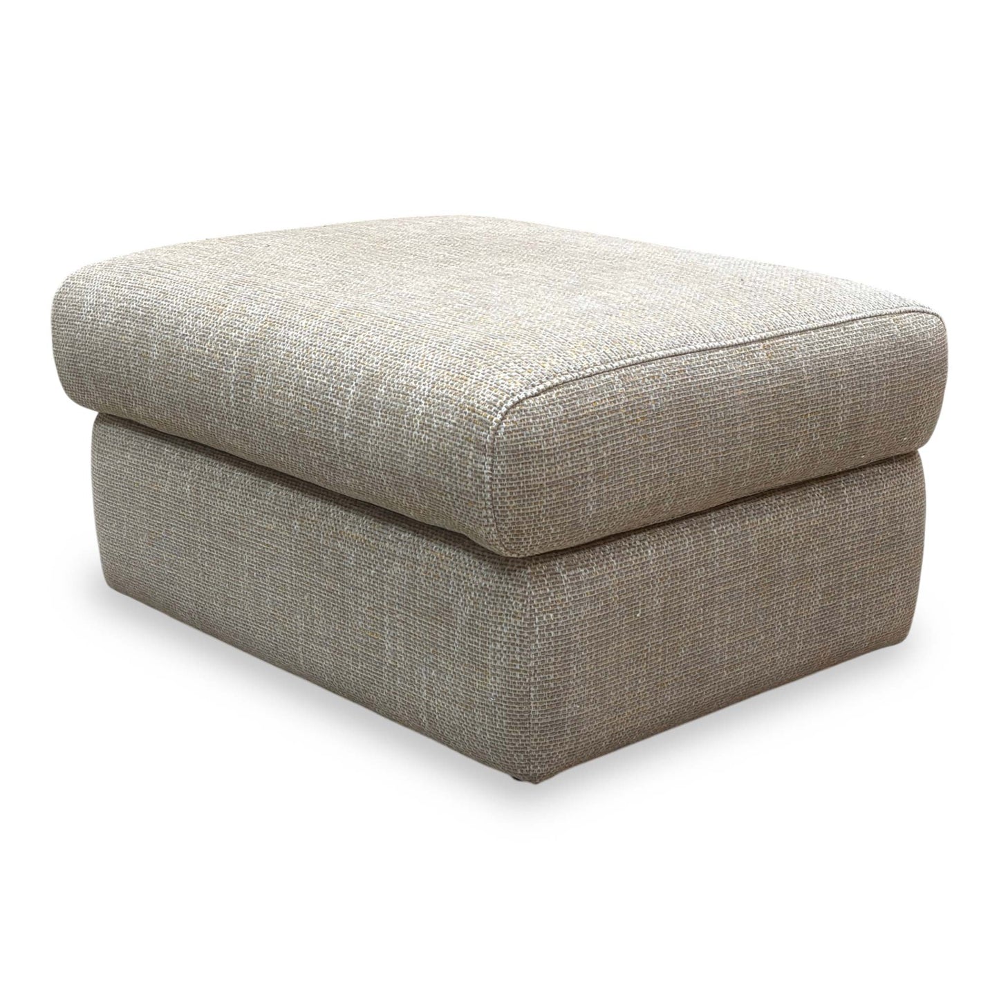 G Plan ‘Kingsbury’ A720 Sea Spray Grey Woven Fabric Storage Footstool