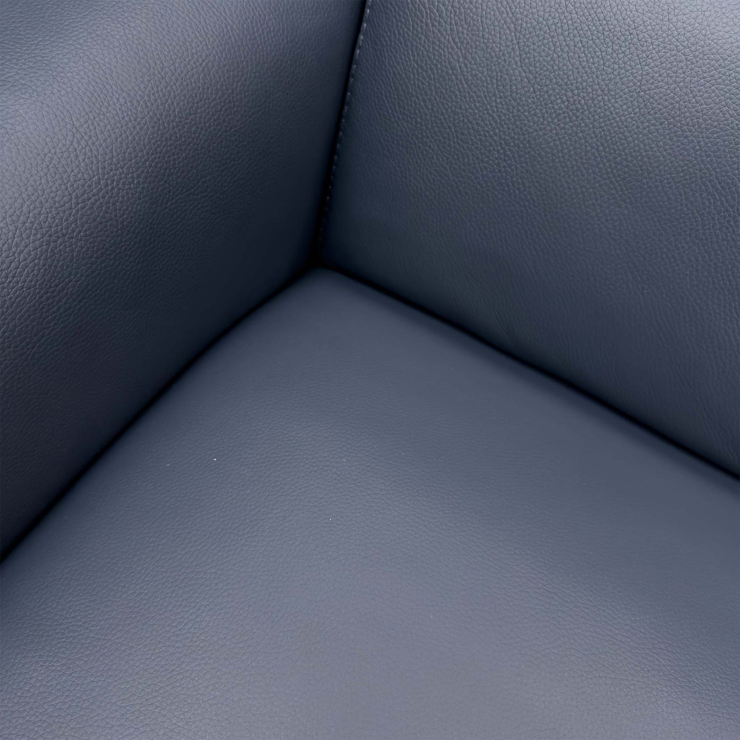 World of Leather ‘Infinity’ Nc-313e Ocean Blue Leather Right Hand Facing Corner Chaise Sofa with Storage