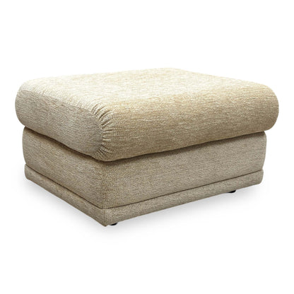 G Plan 'Kingsbury' C030 Kampala Beige Woven Fabric Storage Footstool