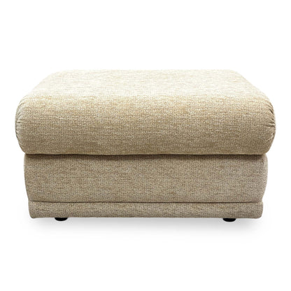 G Plan 'Kingsbury' C030 Kampala Beige Woven Fabric Storage Footstool